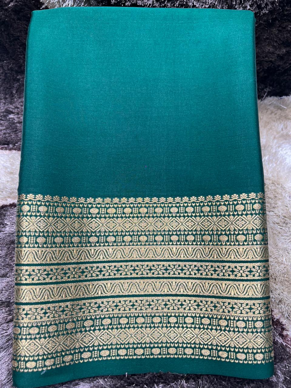 Pure Mysore Silk Saree.