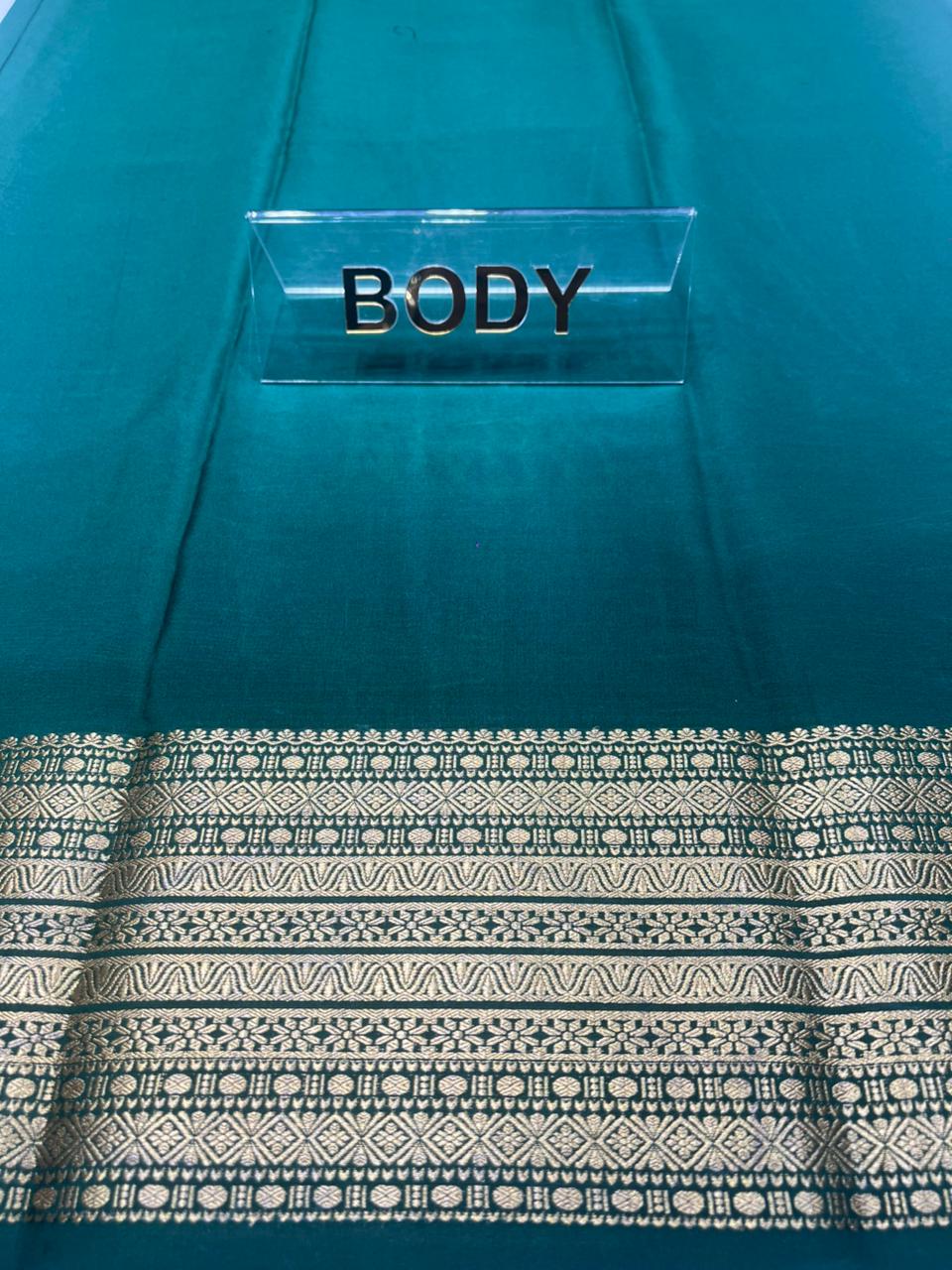 Pure Mysore Silk Saree.