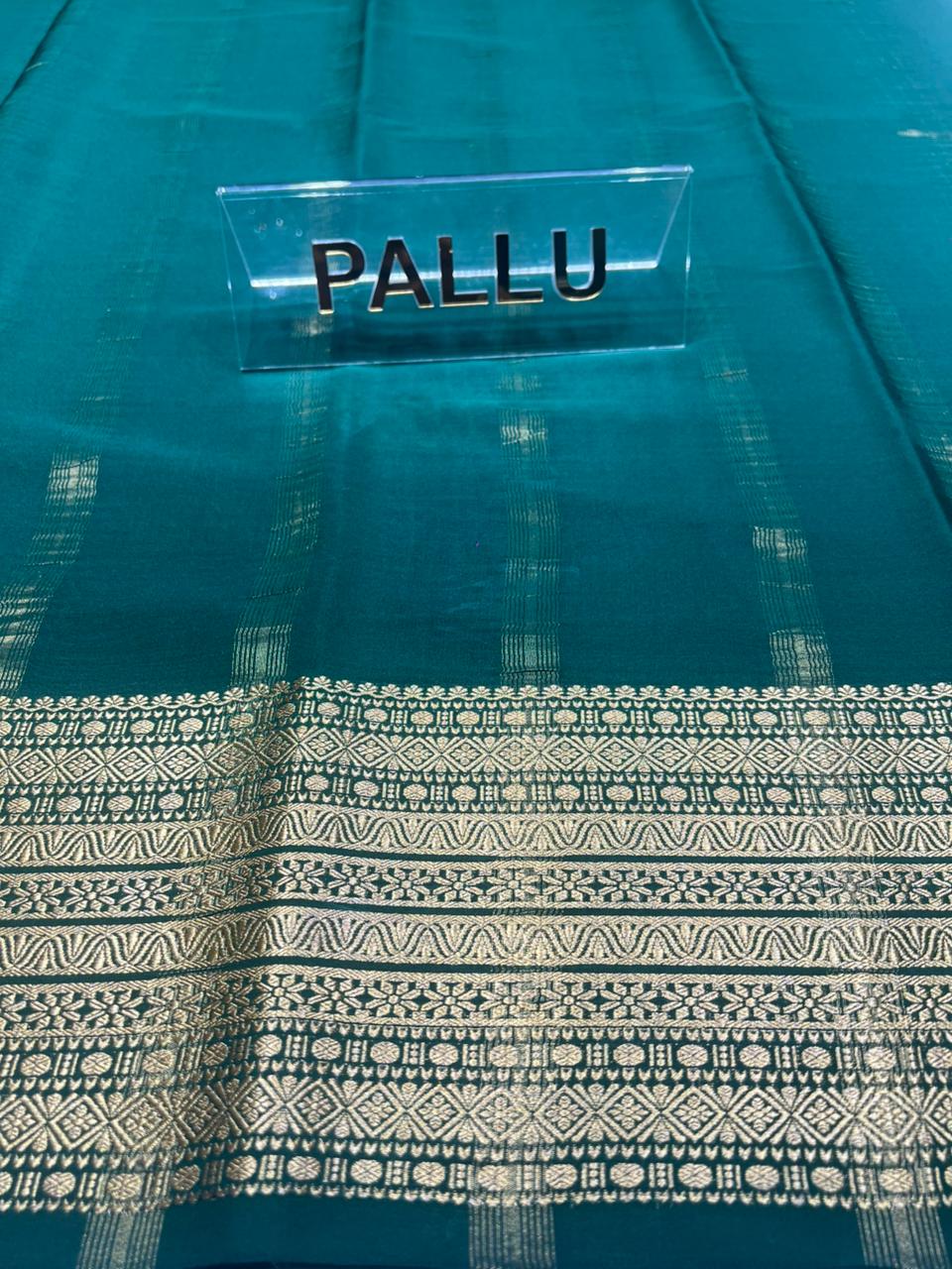 Pure Mysore Silk Saree.