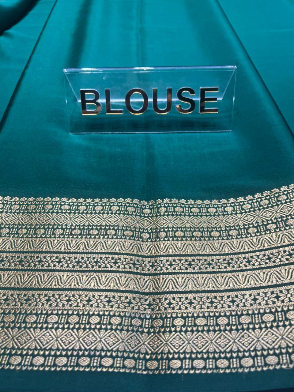 Pure Mysore Silk Saree.
