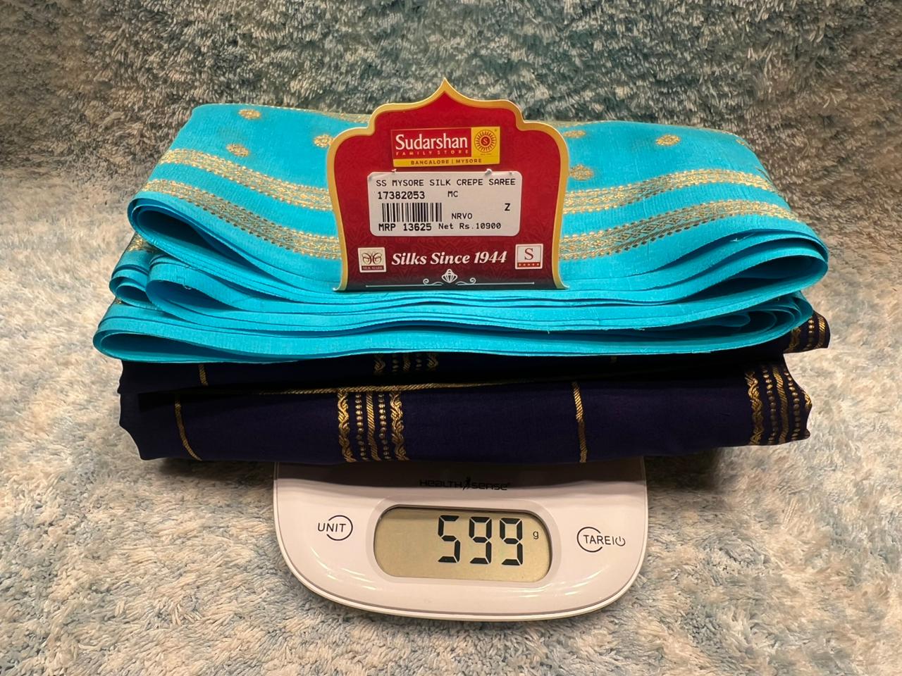 Pure Mysore Silk Saree.
