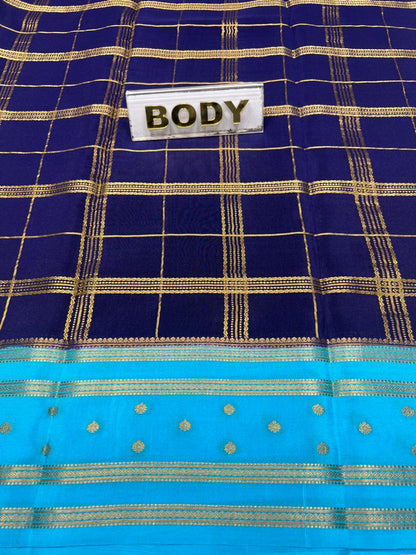 Pure Mysore Silk Saree.
