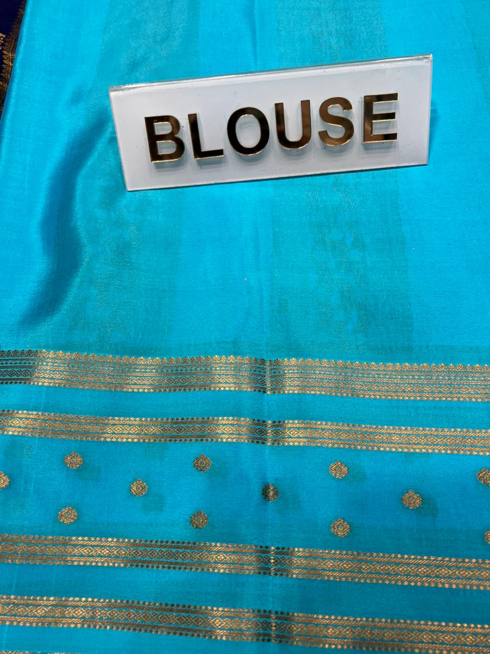 Pure Mysore Silk Saree.