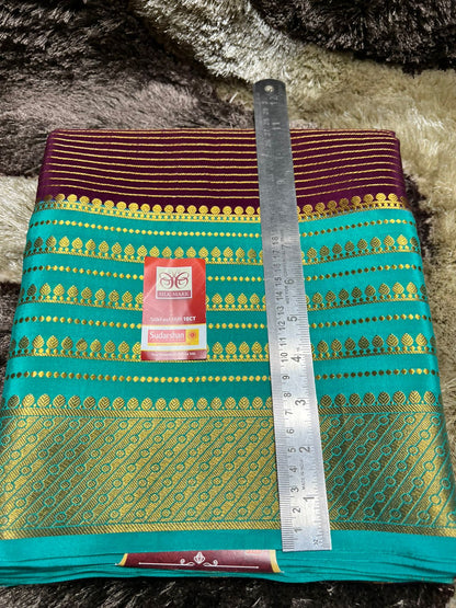 Pure Mysore Silk Saree.