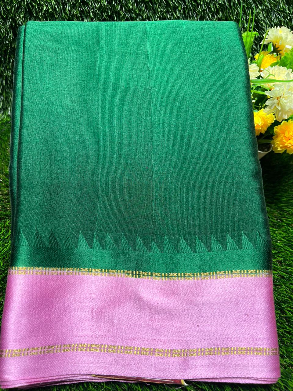 Pure Mysore Silk Saree.