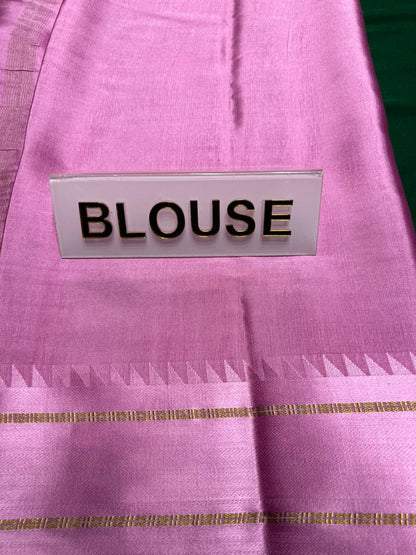 Pure Mysore Silk Saree.