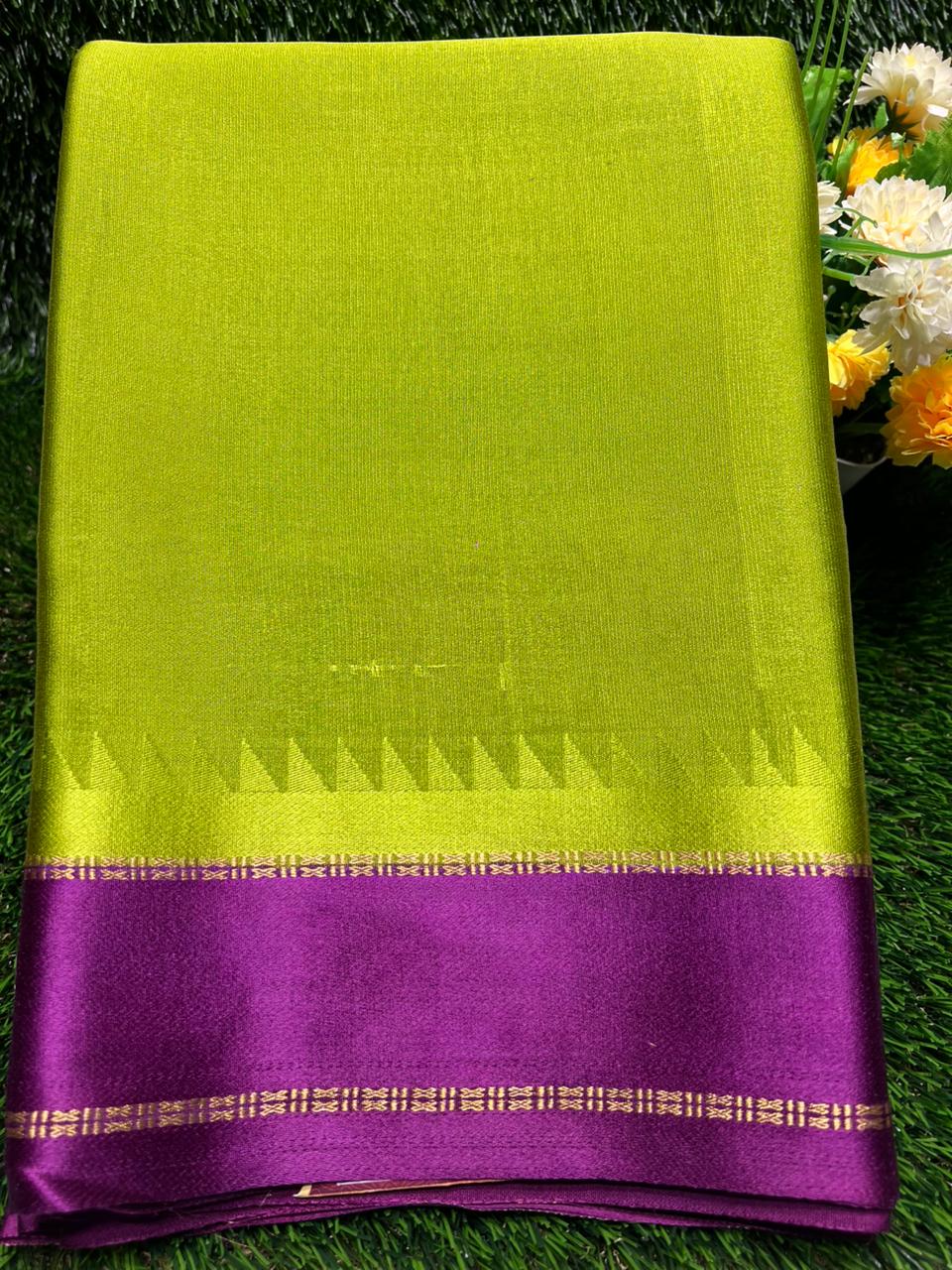 Pure Mysore Silk Saree.