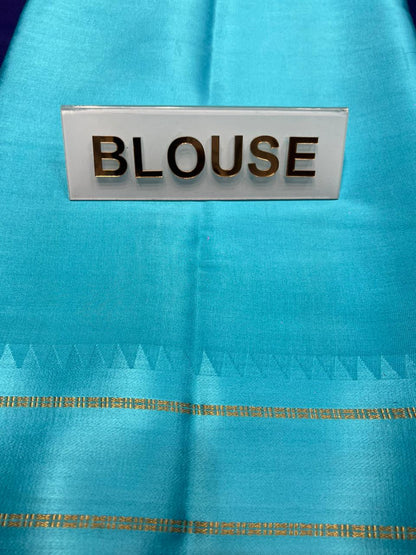 Pure Mysore Silk Saree.