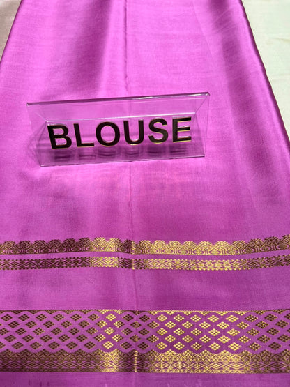Pure Mysore Silk Saree.
