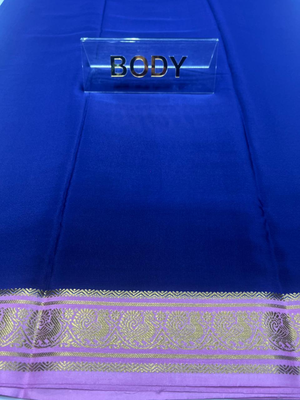 Pure Mysore Silk Saree.