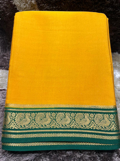 Pure Mysore Silk Saree.