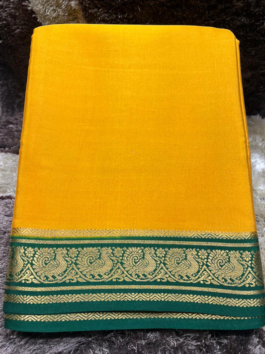 Pure Mysore Silk Saree.