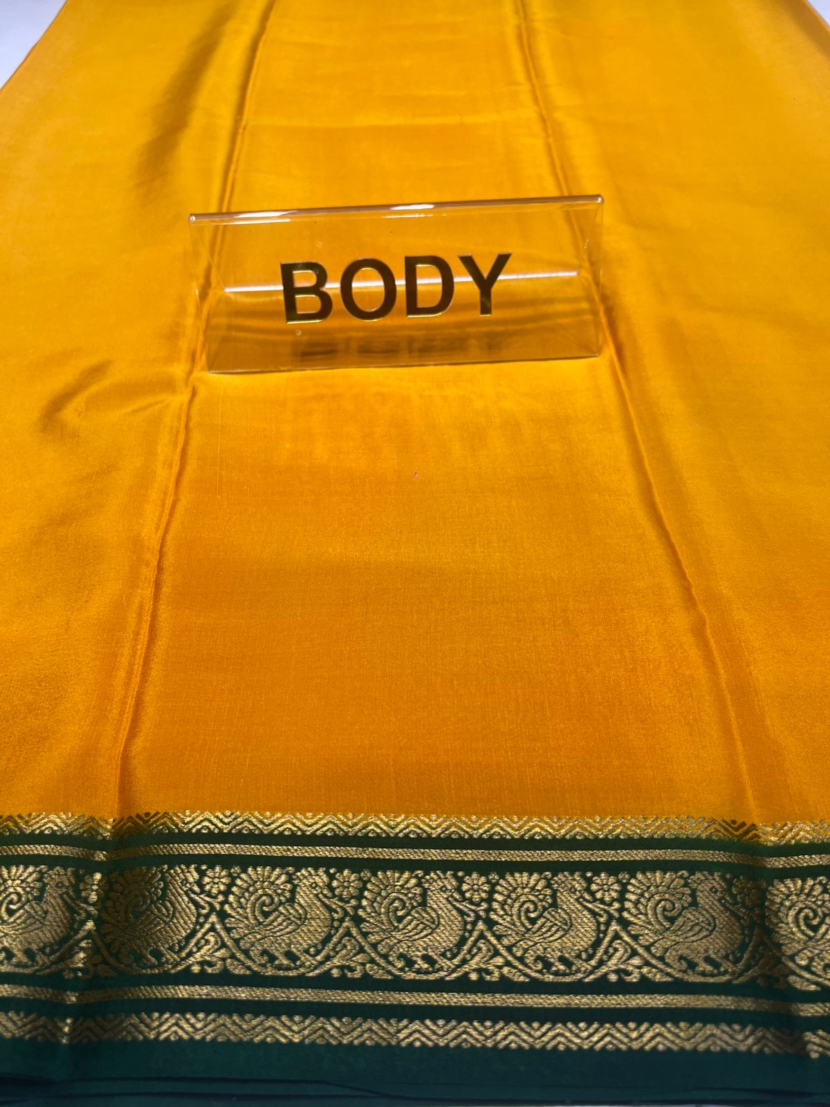Pure Mysore Silk Saree.