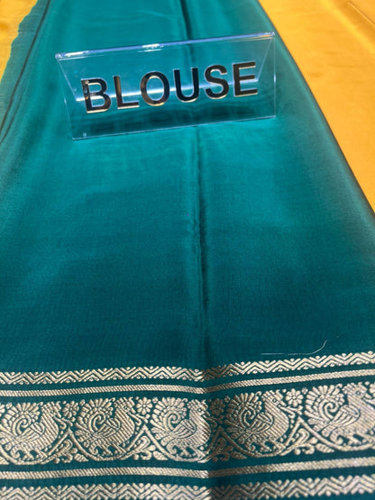 Pure Mysore Silk Saree.