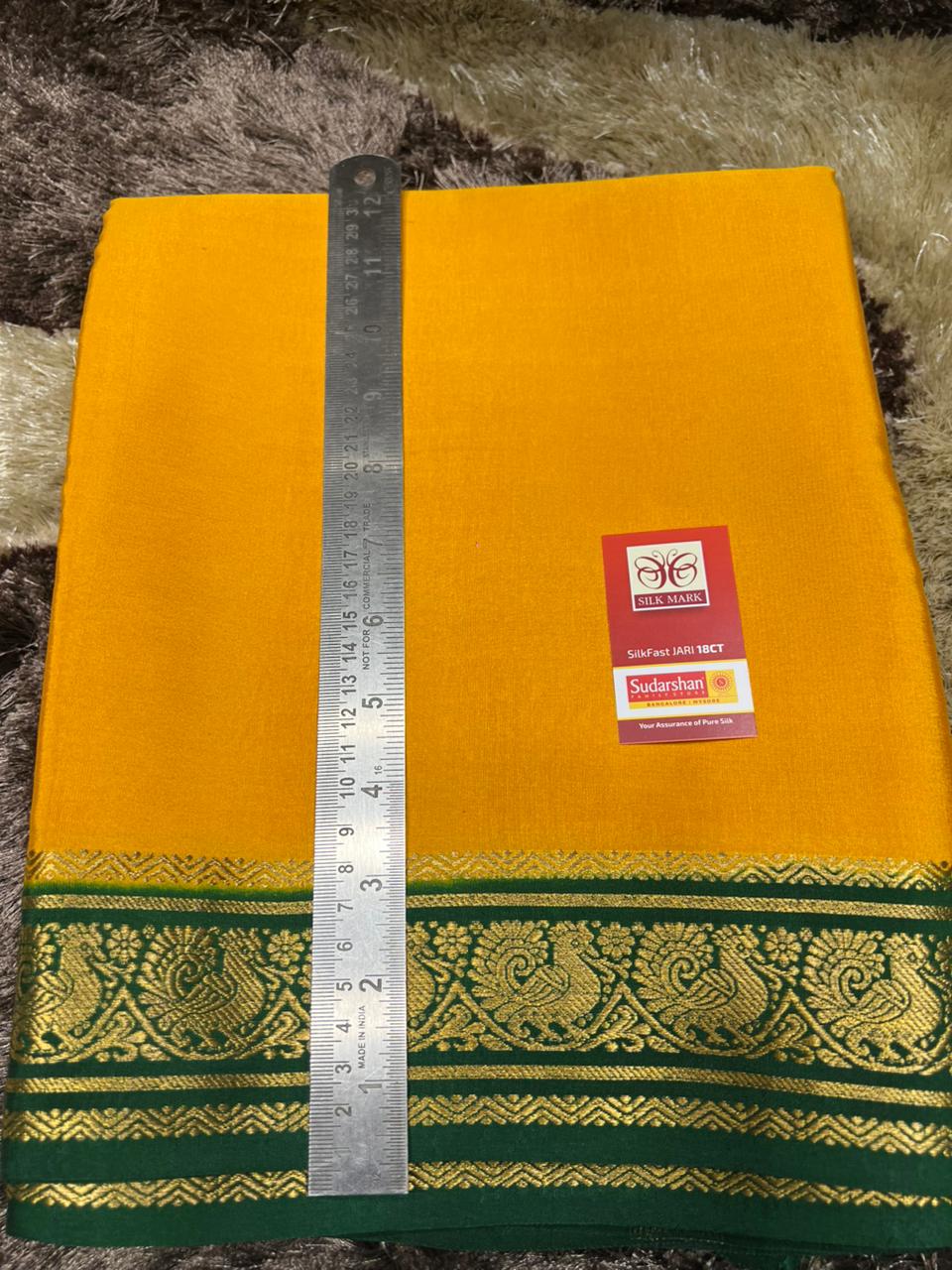 Pure Mysore Silk Saree.