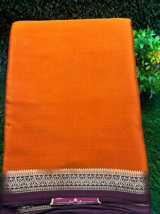 Pure Mysore Silk Saree.