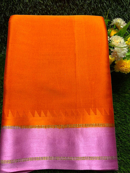 Pure Mysore Silk Saree.