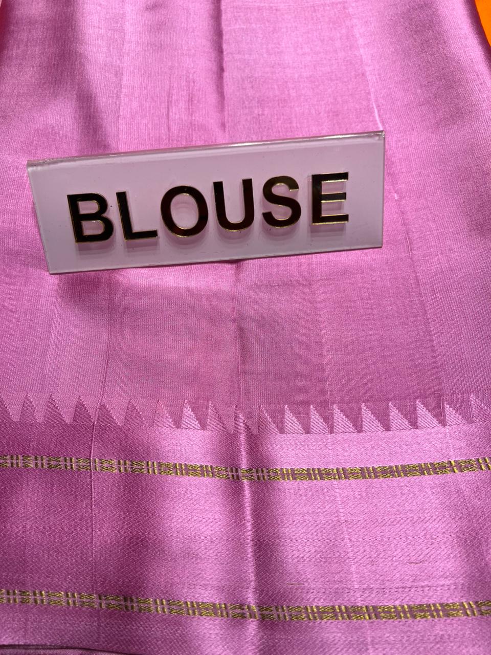 Pure Mysore Silk Saree.
