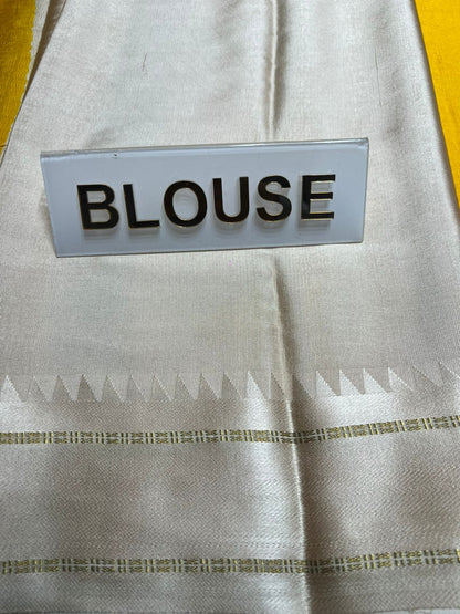 Pure Mysore Silk Saree.