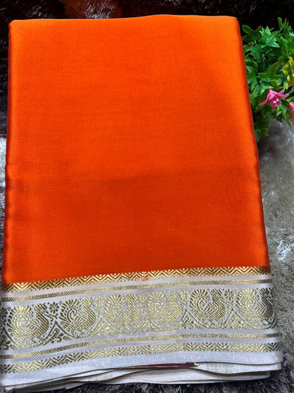 Pure Mysore Silk Saree.
