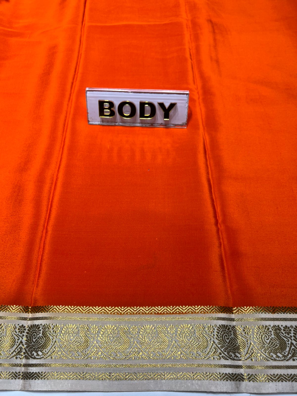 Pure Mysore Silk Saree.