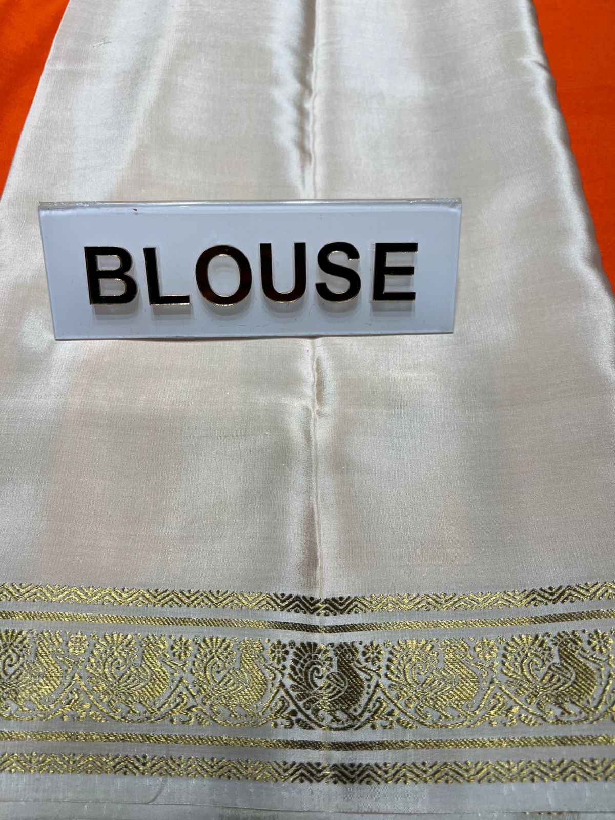 Pure Mysore Silk Saree.