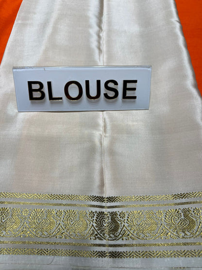 Pure Mysore Silk Saree.