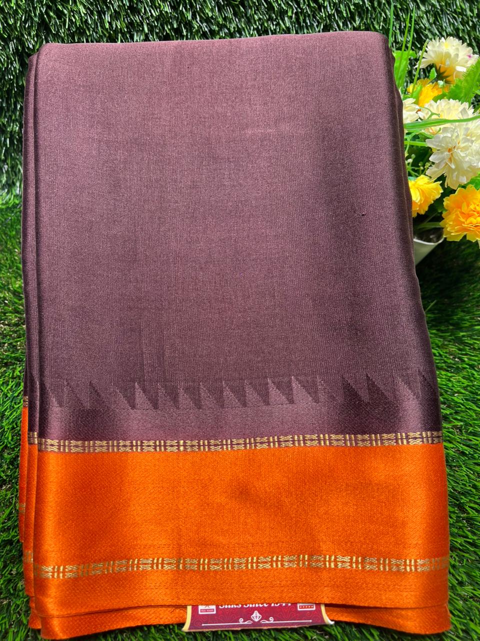 Pure Mysore Silk Saree.