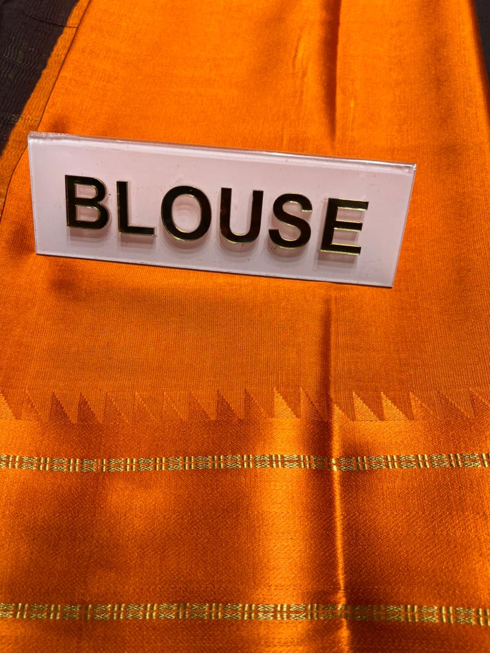 Pure Mysore Silk Saree.
