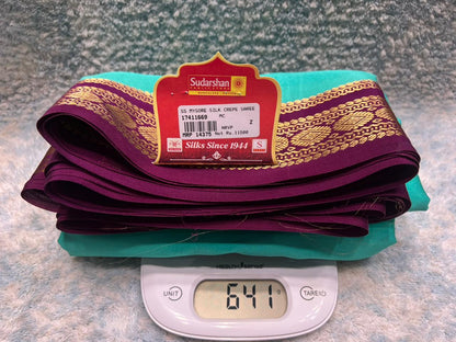 Pure Mysore Silk Saree.