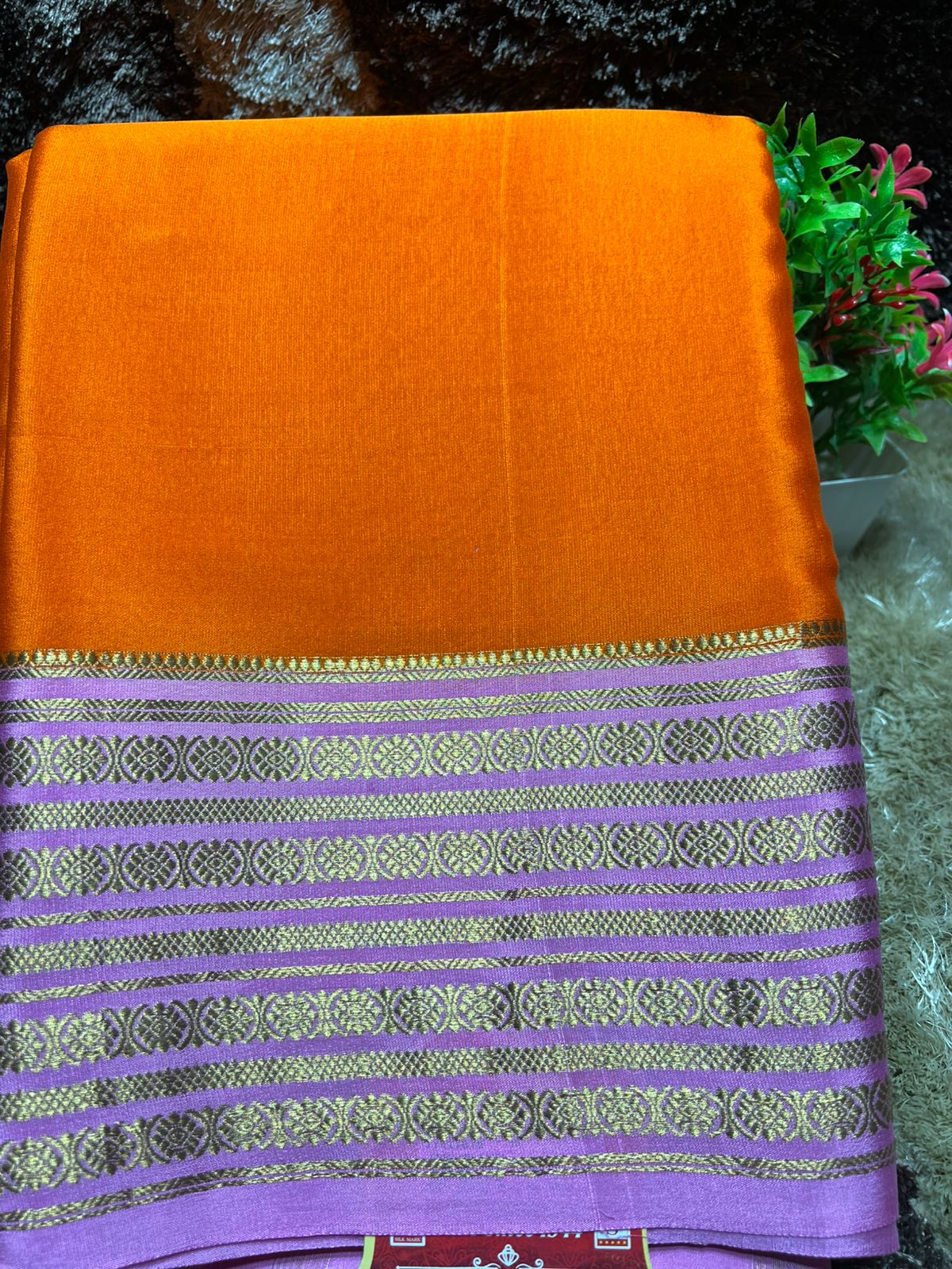Pure Mysore Silk Saree.