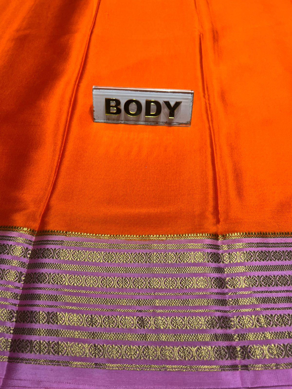 Pure Mysore Silk Saree.