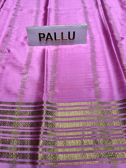 Pure Mysore Silk Saree.