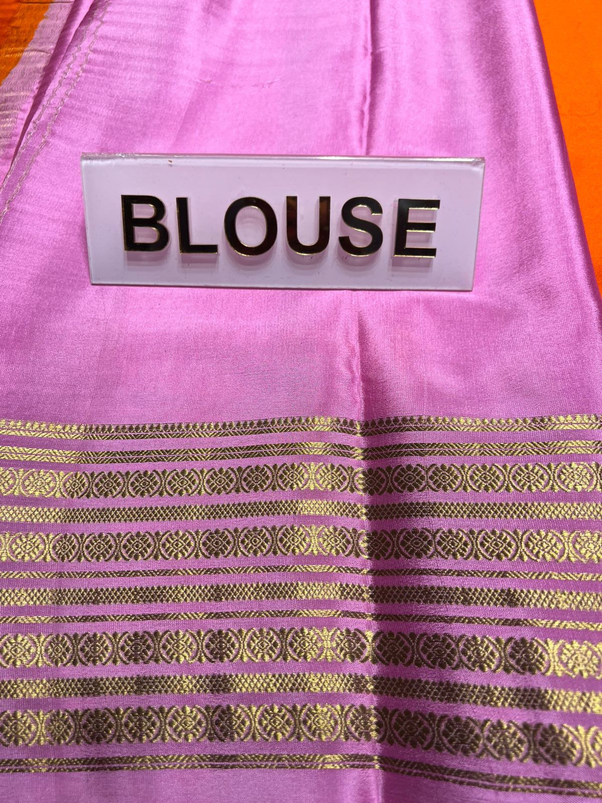 Pure Mysore Silk Saree.