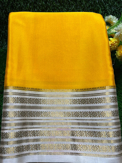Pure Mysore Silk Saree.