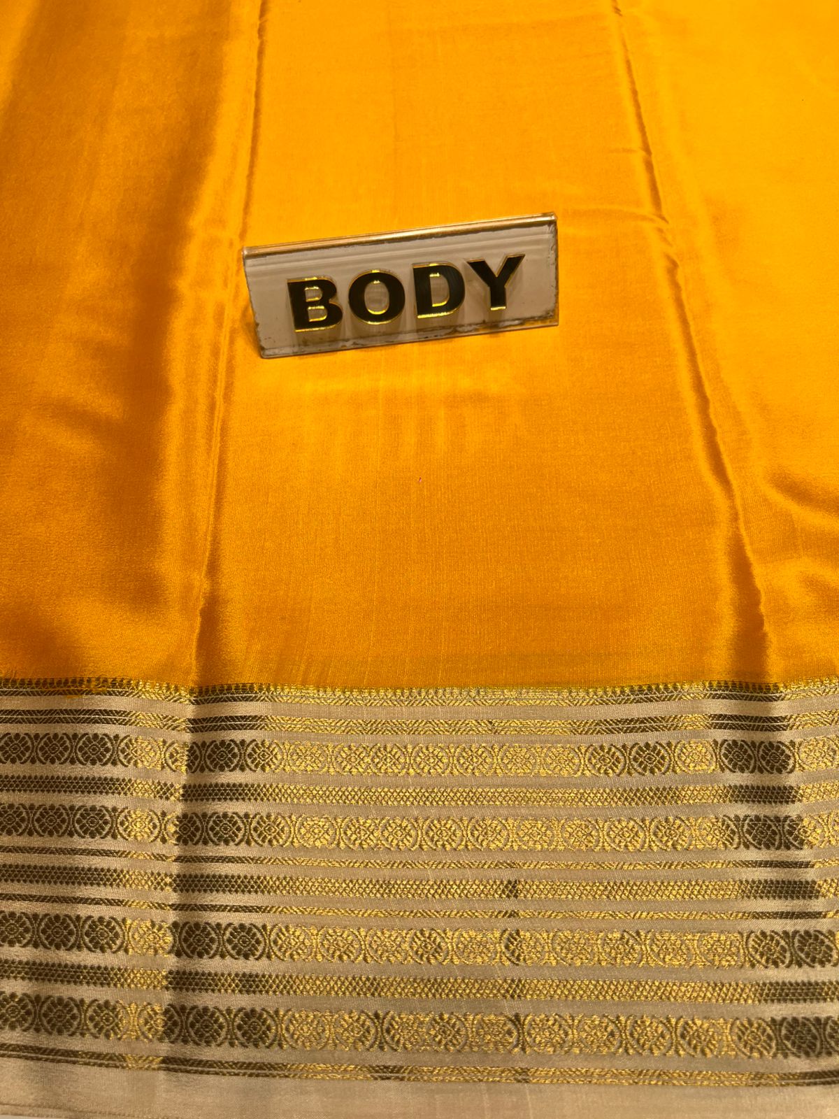 Pure Mysore Silk Saree.