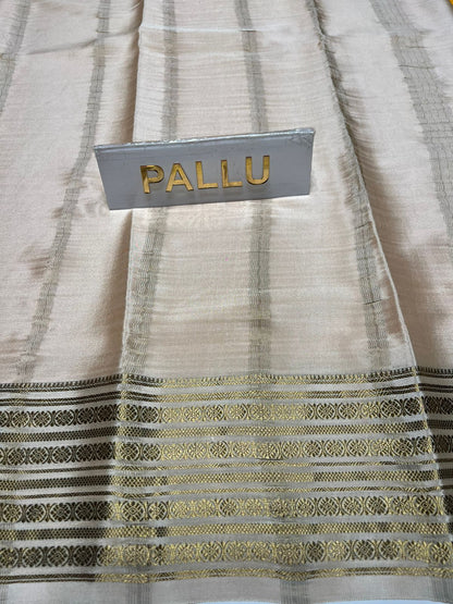 Pure Mysore Silk Saree.
