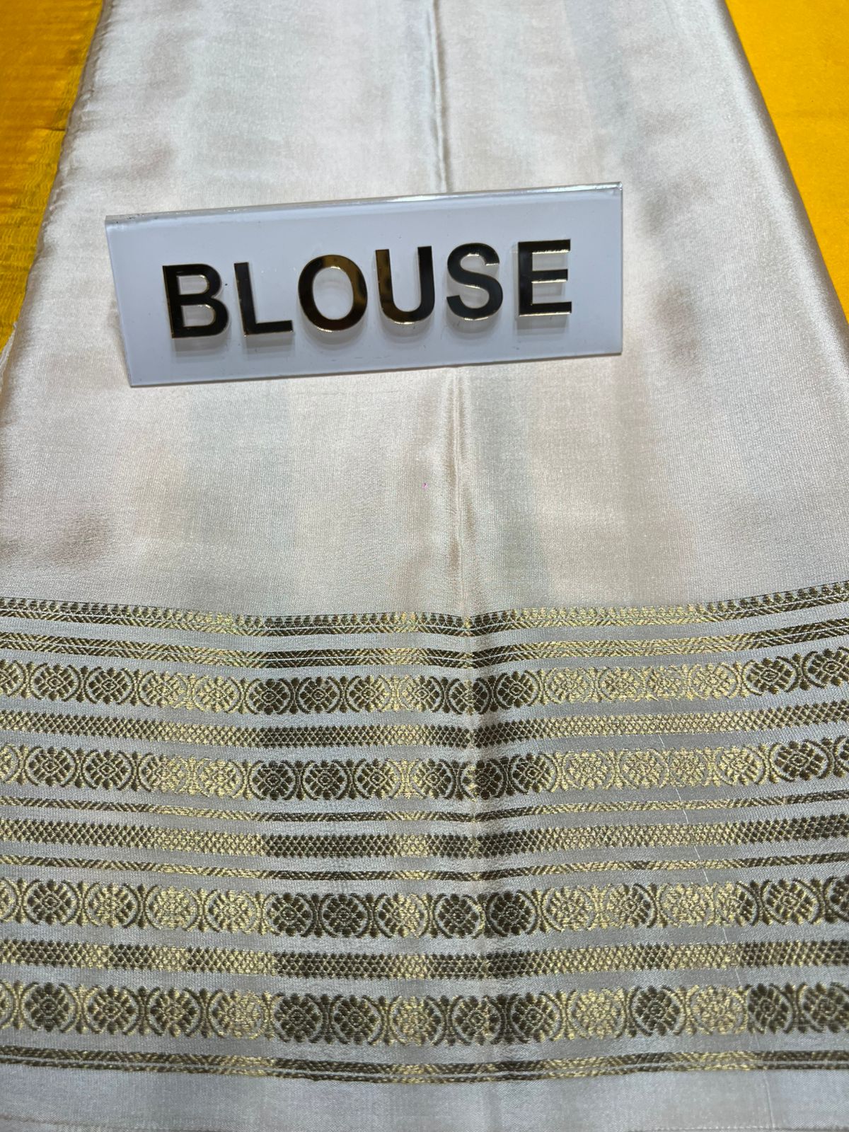 Pure Mysore Silk Saree.