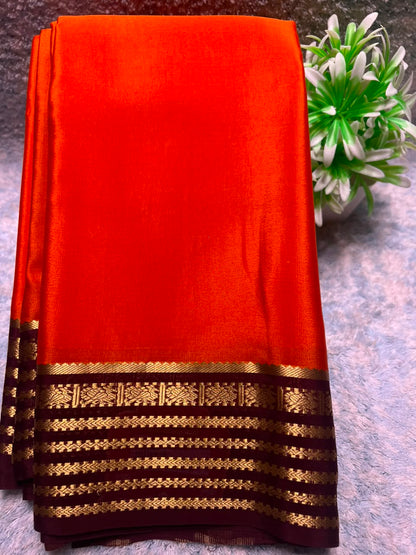Pure Mysore Silk Saree ( 60 Grams )