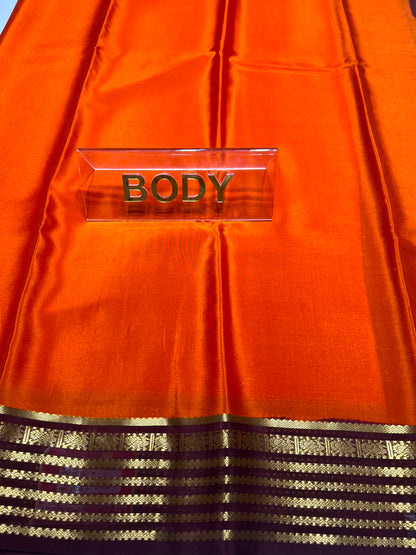 Pure Mysore Silk Saree ( 60 Grams )