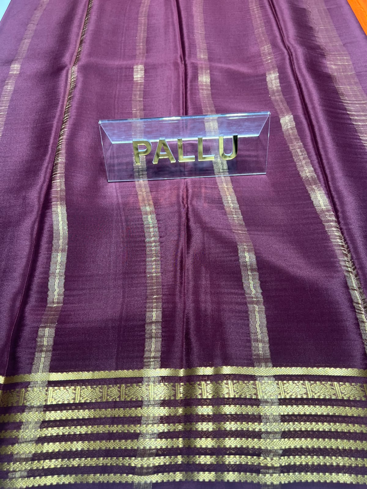 Pure Mysore Silk Saree ( 60 Grams )