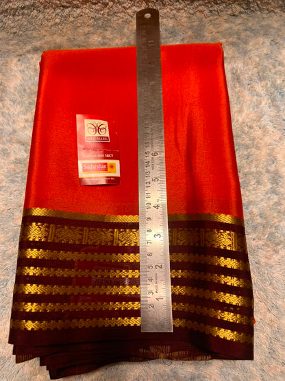 Pure Mysore Silk Saree ( 60 Grams )