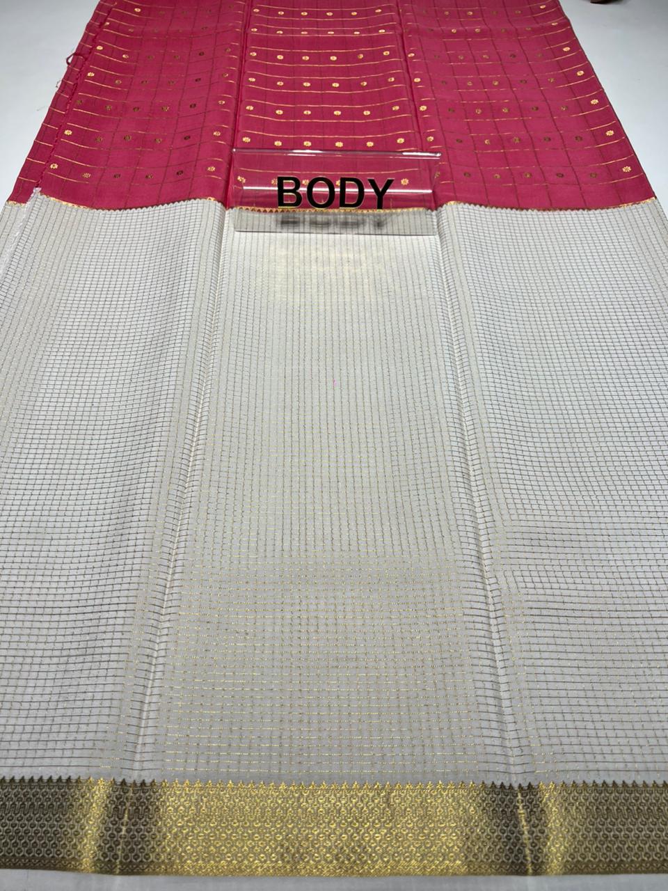 Pure Mysore Silk Saree.