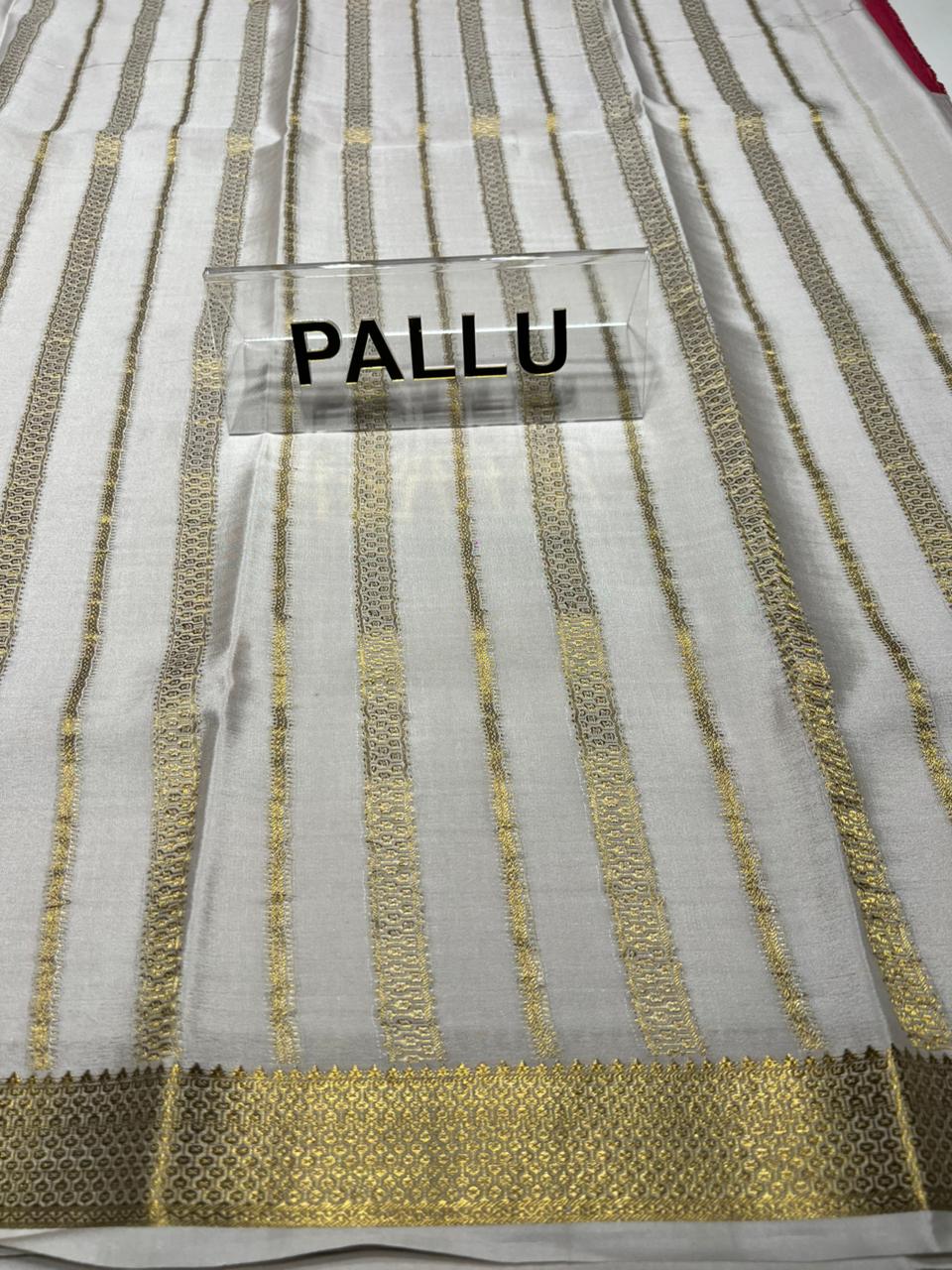 Pure Mysore Silk Saree.