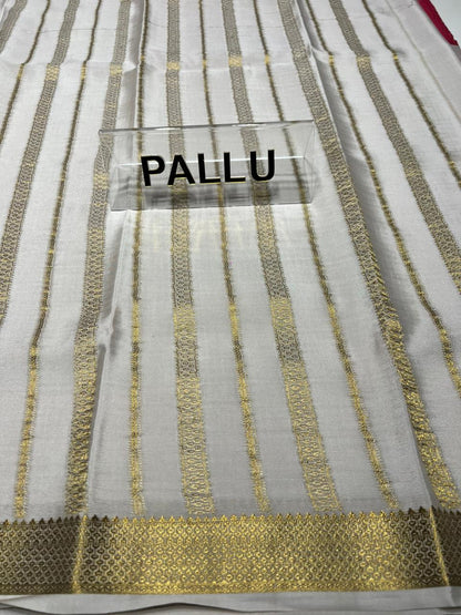 Pure Mysore Silk Saree.