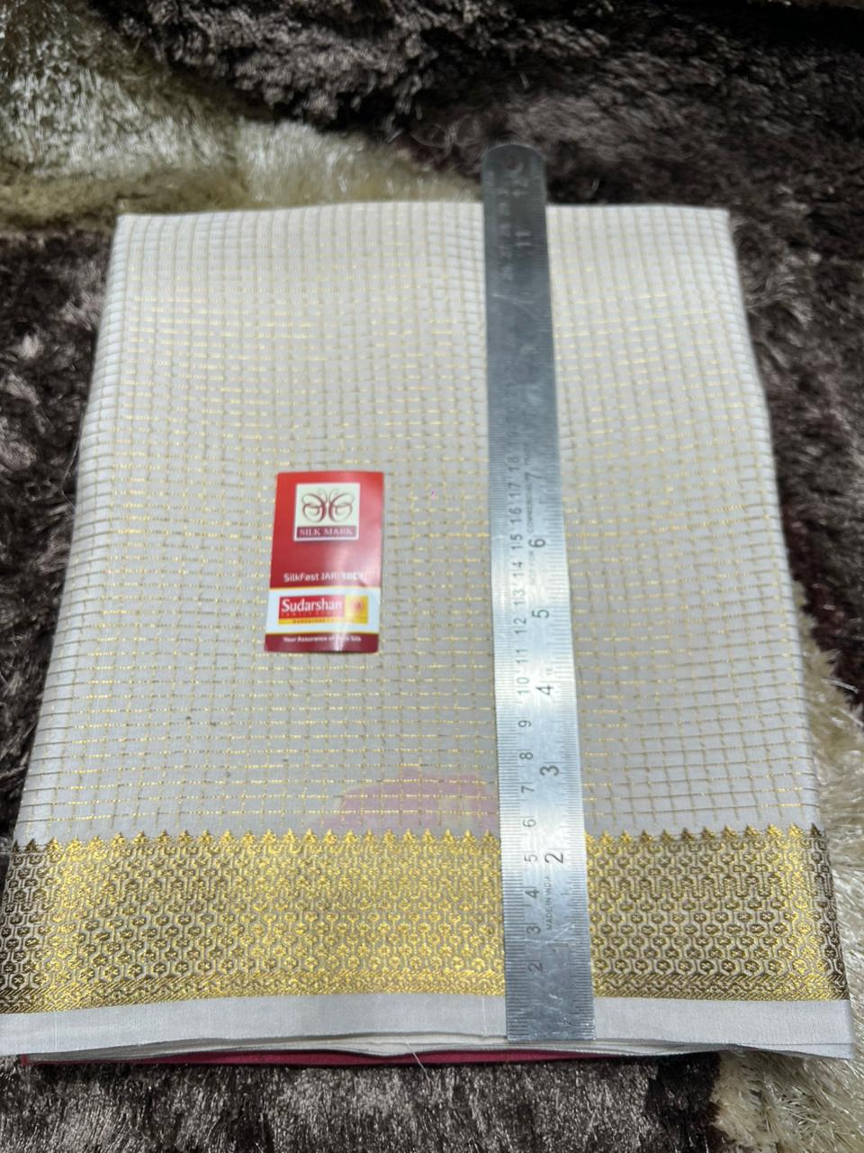 Pure Mysore Silk Saree.