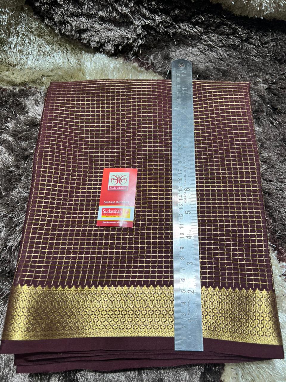 Pure Mysore Silk Saree.