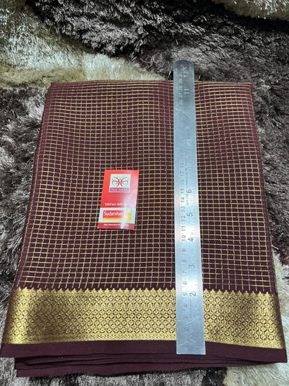 Pure Mysore Silk Saree.