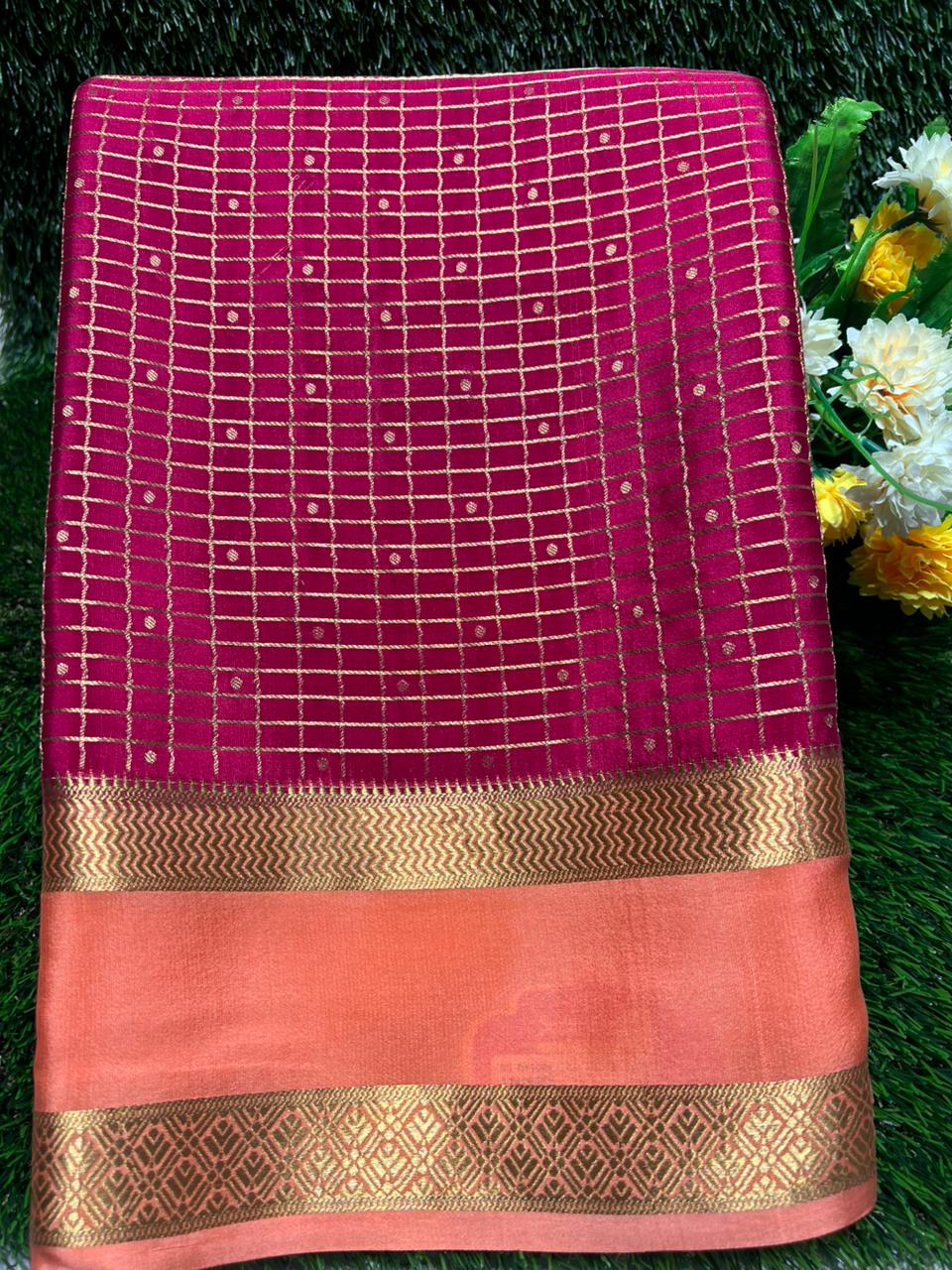 Pure Mysore Silk Saree.