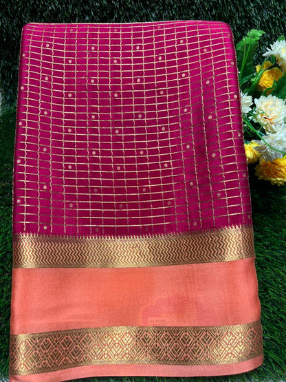 Pure Mysore Silk Saree.